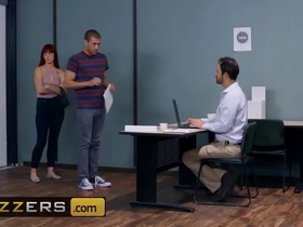 Xander Corvus and Abigail Mac's political satire with rough sex and deepthroating