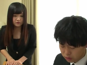 Interracial couple's intimate encounter with Japanese wife