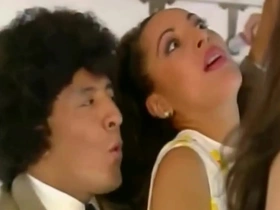 Mexican beauty gets seduced and satisfied