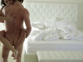 A steamy and romantic encounter in a bathtub between a young and sexy couple