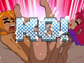 Get ready to be blown away by this steamy animated scene of Scott Pilgrim and Ramona Flowers getting naughty in doggystyle!