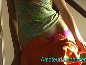 Young Czech girl gives a lapdance to a lucky guy!