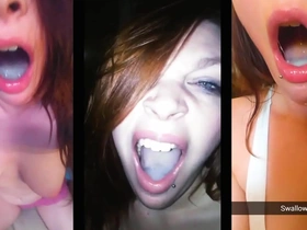 Young and hot couple's wild sex party in short clips