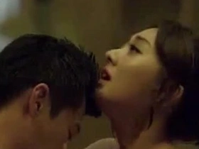 Asian wife's passionate sex scene with her husband