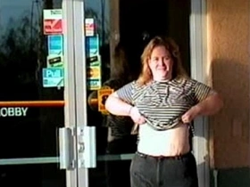 Steph's vacation fun involving public nudity and big naturals