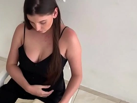 A seductive lady gets intimate with her aroused neighbor