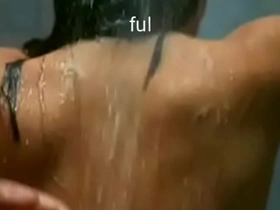 Salma Hayek's seductive striptease and romantic kiss in Hollywood film