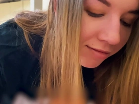 POV facial cumshot in amateur homemade video