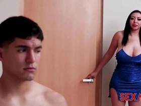 Hot and rough gay sex with Stepaunt Kari Cachonda